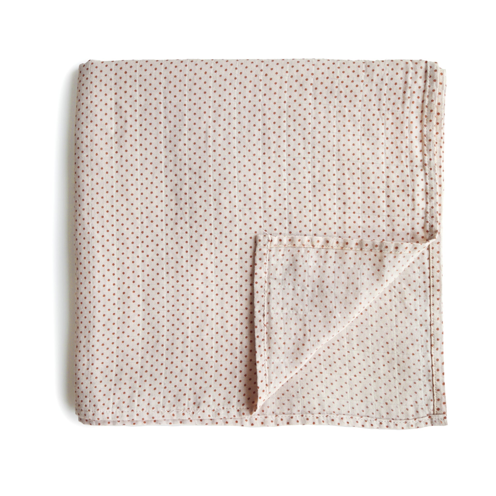 Image of Organic Cotton Muslin Swaddle Blanket